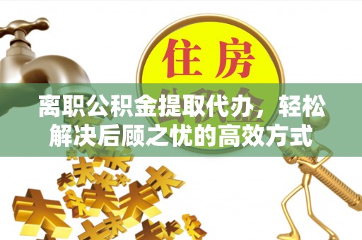 津南离职公积金提取代办，轻松解决后顾之忧的高效方式