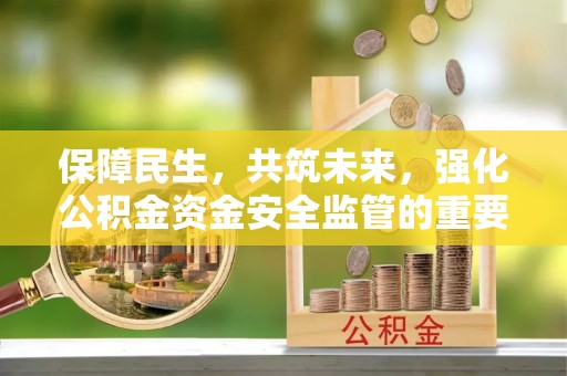 津南保障民生，共筑未来，强化公积金资金安全监管的重要性